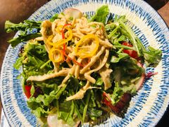 芝麻水菜蒸鸡沙拉-甲丁酒肆.特色烧鸟