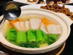 山泉水肉片浸菜青-炳胜品味(海印总店)