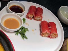 红米脆皮鲜虾肠-蝴蝶里·粤菜·点心(龙湖天街&滨江店)