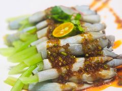 秋葵拌沙虫-黑明餐厅(白鹭洲店)