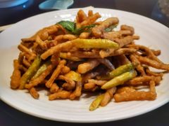 咸蛋黄焗云南松茸-西安凯悦酒店·湖畔中餐厅