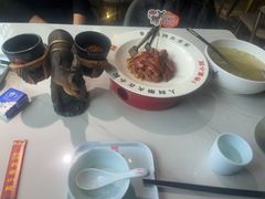 -乔家小院•非遗驴肉•本地小海鲜(滨河路店)