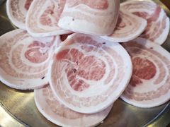 香熏厚切刀韧五花肉-韩景台烤肉(八大处店)