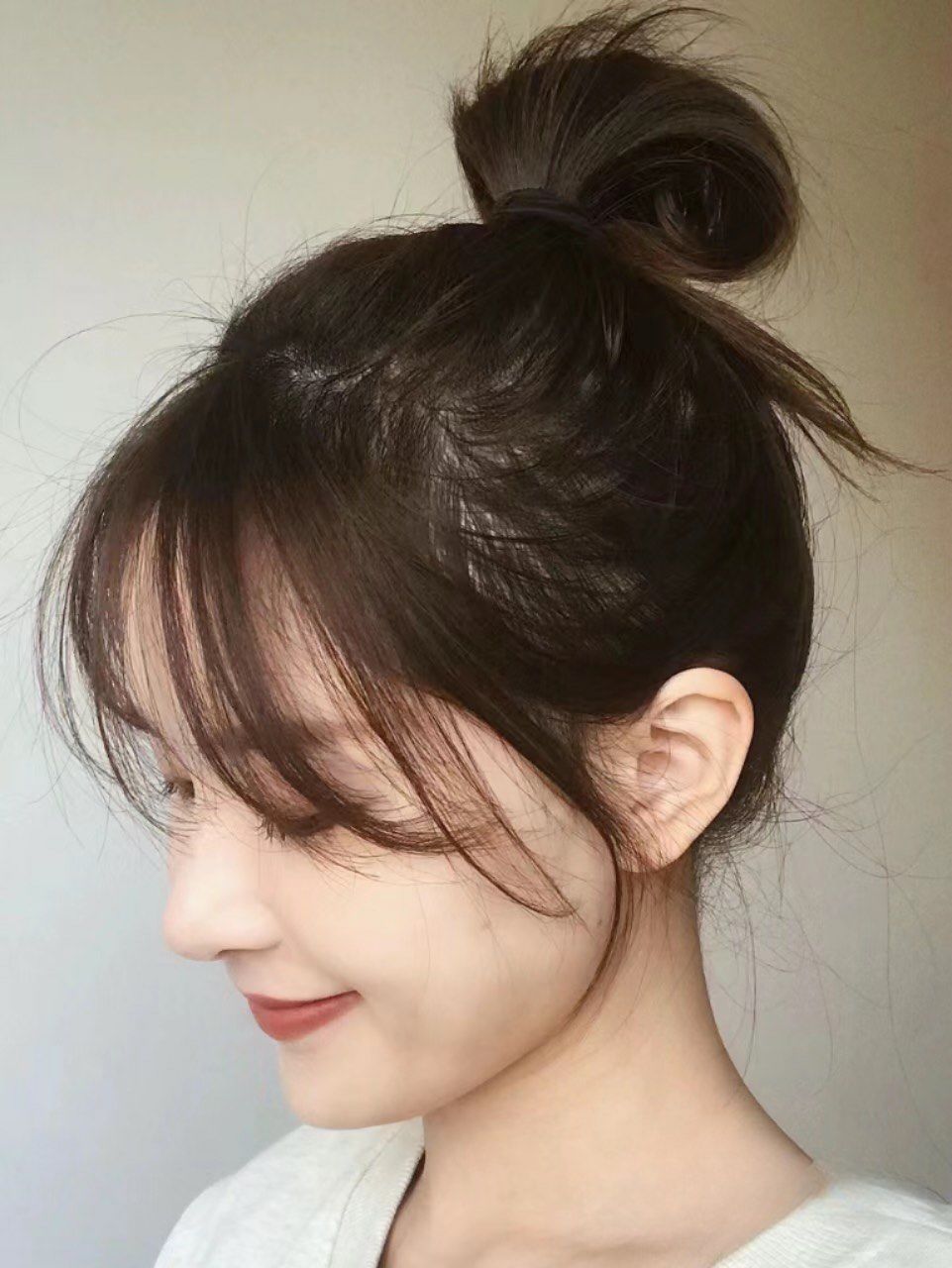 刘海#高马尾#甜系女孩