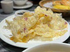 炸玫瑰乳扇-蔼若春.传承三十年云南菜(金碧公园店)