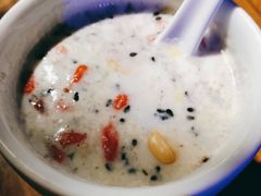牛奶鸡蛋果仁醪糟-胖老汉新疆特色椒麻鸡(南门店)