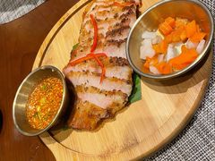 炭烧猪颈肉-mango tree芒果树泰国餐厅(青岛万象城店)