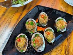 蒜蓉鲍鱼-张会海鲜饭店(东戴河店)