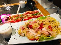 酸菜五花肉-一家东北烤肉(华大店)