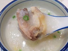绵滑可口的咸鸡粥-丰食农家乐