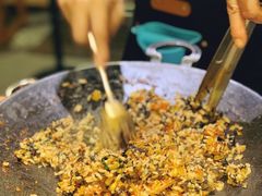 铁板蟹子炒饭-春熙台韩国料理·章鱼肥牛(西丽店)