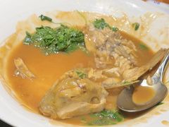 豚汤煮秧草-沈灶河豚宴·河豚融合餐厅(汉中路店)