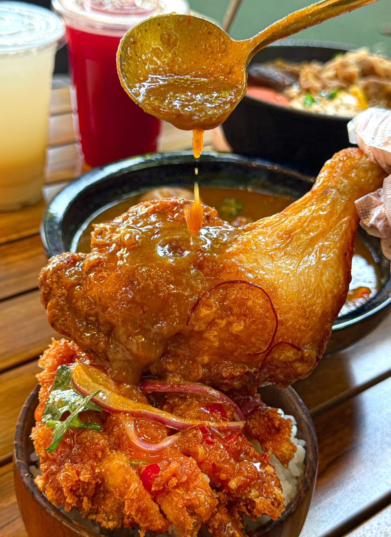 在佛山不能放过这口咖喱大鸡腿?