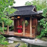 湘潭的！！湘江边美到失语的园林庭院餐厅🍃