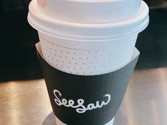 热拿铁柑橘香-Seesaw Coffee(环贸iapm店)
