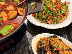 酸辣鸡胗-湘肠香火锅店(团结湖店)