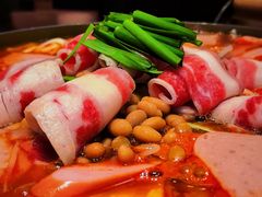 泡菜肥牛部队锅-春熙台韩国料理·章鱼肥牛(西丽店)
