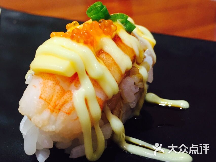 酱烧芝士虾寿司