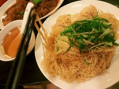 鲜虾云吞捞竹升面（细面）-丽的面家(多宝路店)