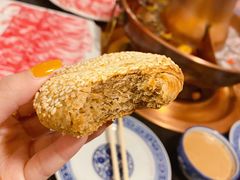 老北京麻酱烧饼-清真·京华源铜锅涮肉(丰庆店)
