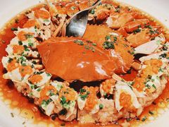 肉饼蒸膏蟹-阿明小菜·海鲜·上海菜(浦建路店)