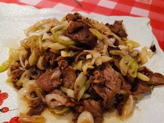 葱爆羊肉-西域阿里马新疆菜·清真(桂花路店)