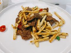 花生芽黑椒牛柳-名甬鲜坊·宁波海鲜(爱琴海店)