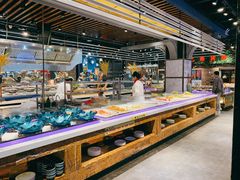 自助取餐区-圣罗巴海鲜烤肉自助(鲅鱼圈万达店)