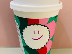 热红颜草莓芝士拿铁（大）-星巴克(无锡阳光广场店)