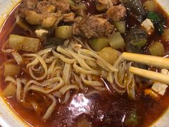 羊肉蒿籽面-桂花香手工面(鼓楼店)