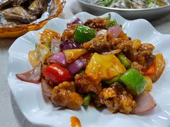 菠萝咕噜肉-锦记私房菜馆