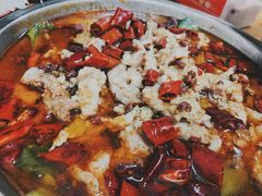 水煮肉片-黑皮酸菜鱼(绣花巷店)