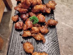 雪花糖醋里脊-绿茶餐厅(崇文门新世界店)