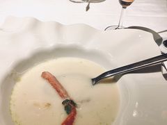 松茸鲍鱼配白芦笋浓汤-王品牛排(杭州大厦店)