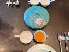 餐具摆设-翠湖宾馆·中餐厅