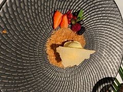 大溪地香草冰淇淋和巧克力薄脆-Tomato&Pepper法餐厅
