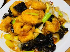 鱼香虾仁-方城小吃店