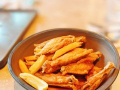 泰式单股鸡翼配薯条-Bco豆库(新光天地店)