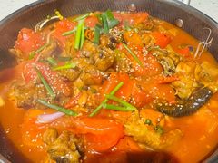 -贵州辣子鸡番茄鸡