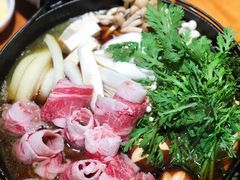 牛肉寿喜锅-稳座小料理(锦华街店)