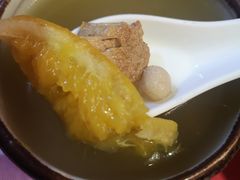 鲜川贝老树橙炖猪腱汤-龙桥私厨·姜花菊花过桥鱼·顺德菜(容桂店)