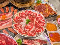 安格斯雪花肥牛薄片-玄希浪漫厨房·韩料烤肉(湖滨银泰in77店)