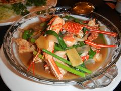 葱姜龙虾-无招牌海鲜餐厅(滨海艺术中心店)