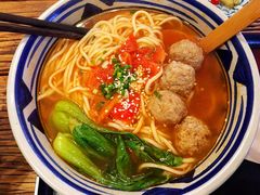 草本番茄肉丸面-芜小皖砂锅菜(青山街店)