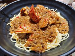 蟹脚热干面-沈记烧烤海鲜(江汉二路店)