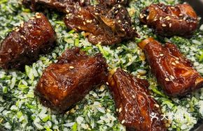Braised Pork Rib Rice