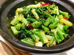 砂窝焗西兰花苔-小厨娘淮扬菜(天印大道店)