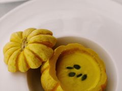 奶油苹果南瓜汤-橘洲1910花园江景西餐厅