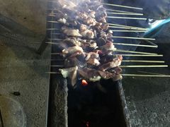 -劳动公园新疆人烤腰子