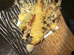 北海道大虾天妇罗配日本南瓜番薯-羽山料理